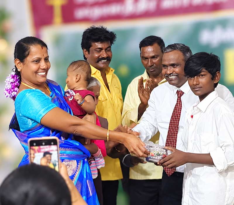 Trust volunteer caring for people